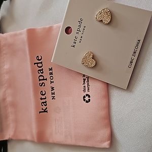 Kate spade cubic zirconia earrings